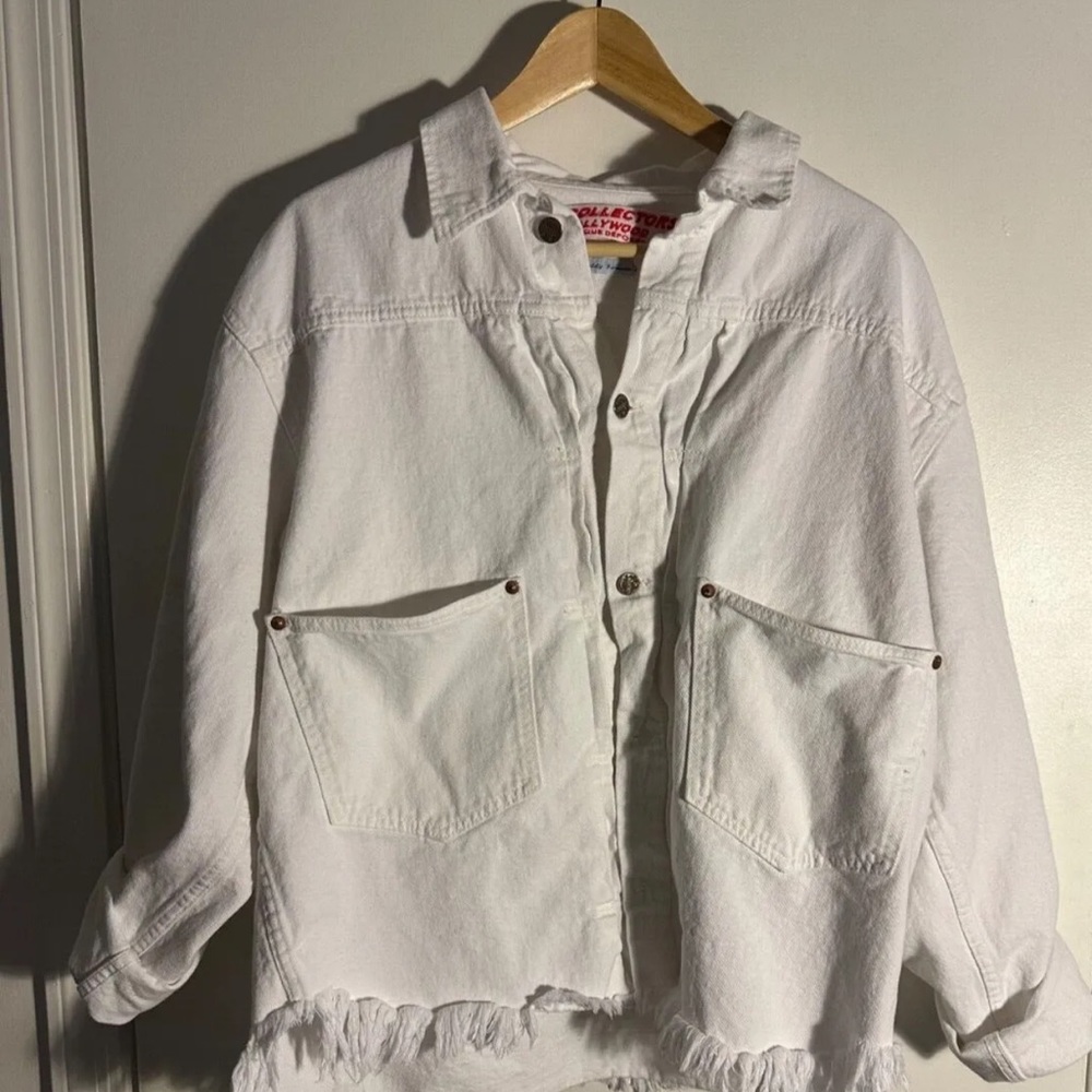 Dr. Collectors white Jean jacket
